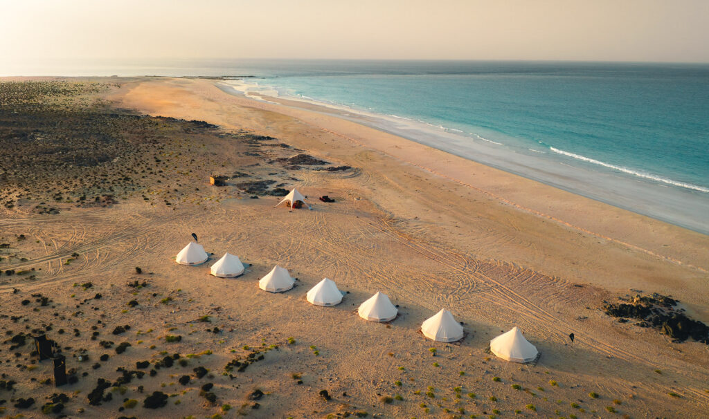 Socotra exclusive camp in Erisel
