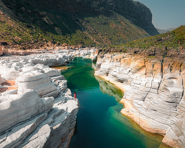 White canyon Socotra